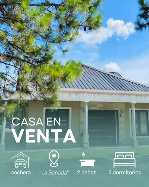 Casa de 2 dormitorios en venta en Barrio privado, Concepción del Uruguay