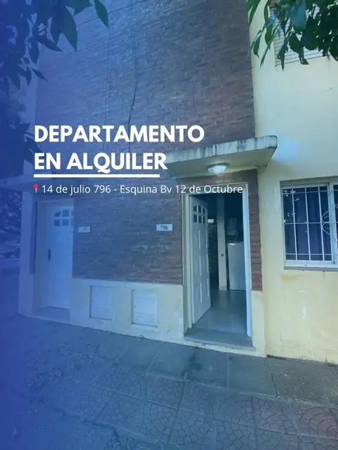 Departamento de 1 dormitorio en alquiler en Concepción del Uruguay