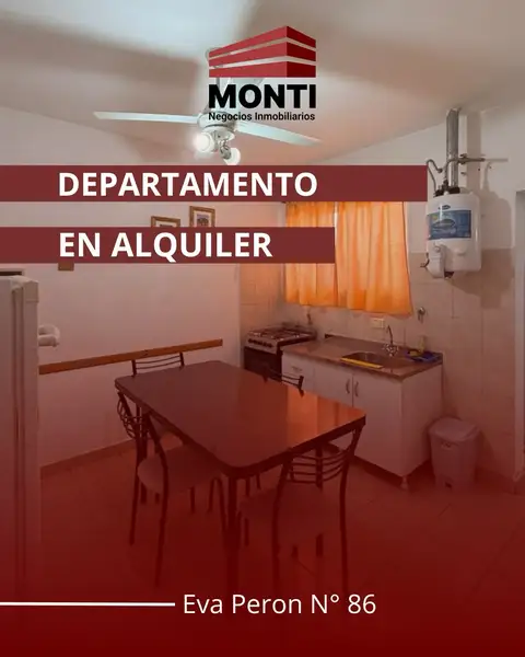 Departamento de 1 dormitorio en alquiler en Rocamora
