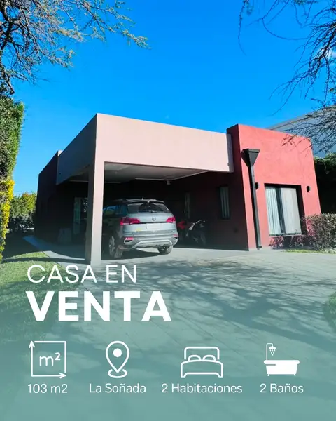 Casa de 2 dormitorios en venta en Barrio privado, Concepción del Uruguay