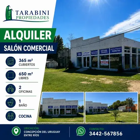 Comercial en alquiler en Concepción del Uruguay — foto 2