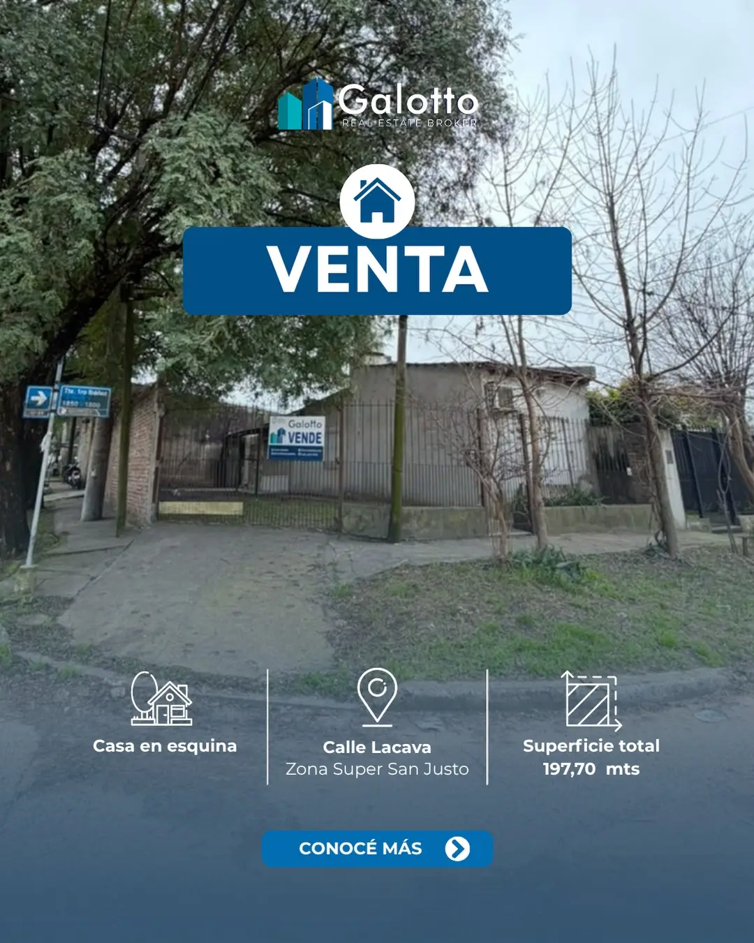 Casa de 2 dormitorios en venta en San Justo — foto 1