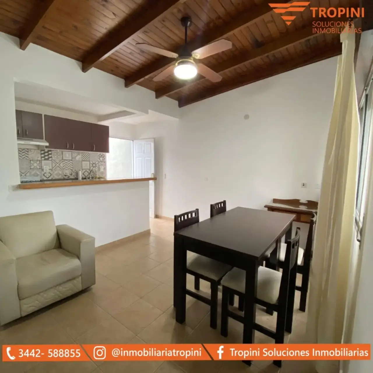 Departamento de 1 dormitorio en alquiler en Concepción del Uruguay — foto 3