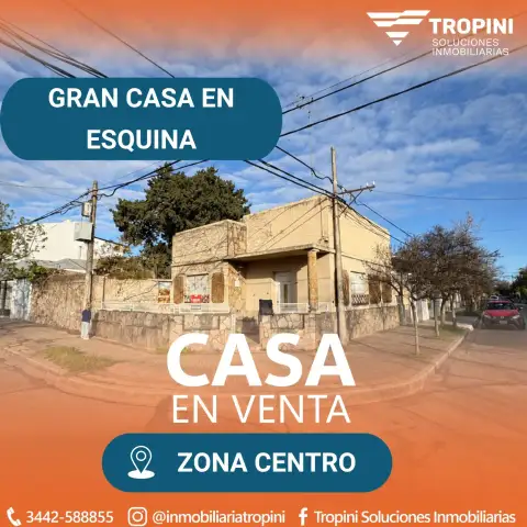 Casa de 2 dormitorios en venta en Concepción del Uruguay
