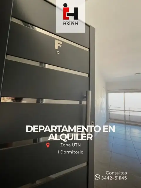 Departamento de 1 dormitorio en alquiler en Zona universidades, Concepción del Uruguay