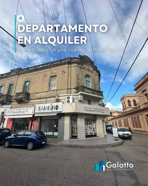 Departamento de 1 dormitorio en alquiler en Centro, Concepción del Uruguay
