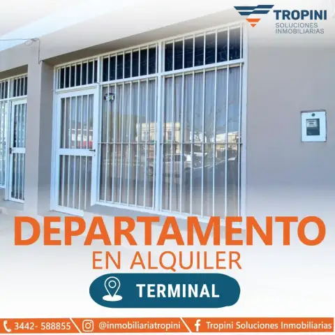 Departamento de 1 dormitorio en alquiler en Concepción del Uruguay