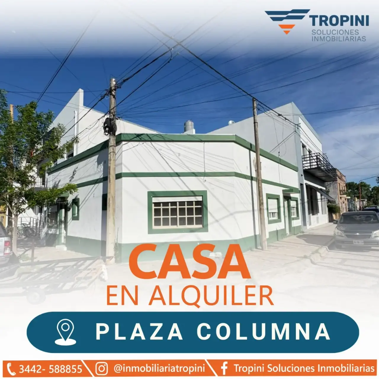Casa de 2 dormitorios en alquiler en Concepción del Uruguay — foto 1