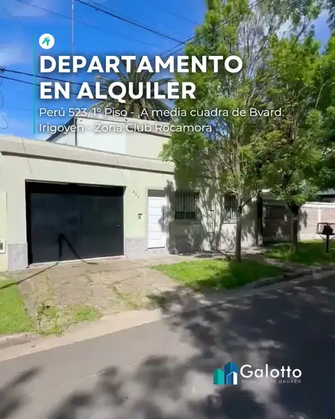 Departamento de 2 dormitorios en alquiler en Rocamora