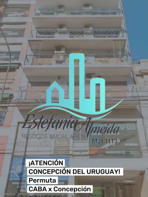 Departamento de 2 dormitorios en venta en Concepción del Uruguay