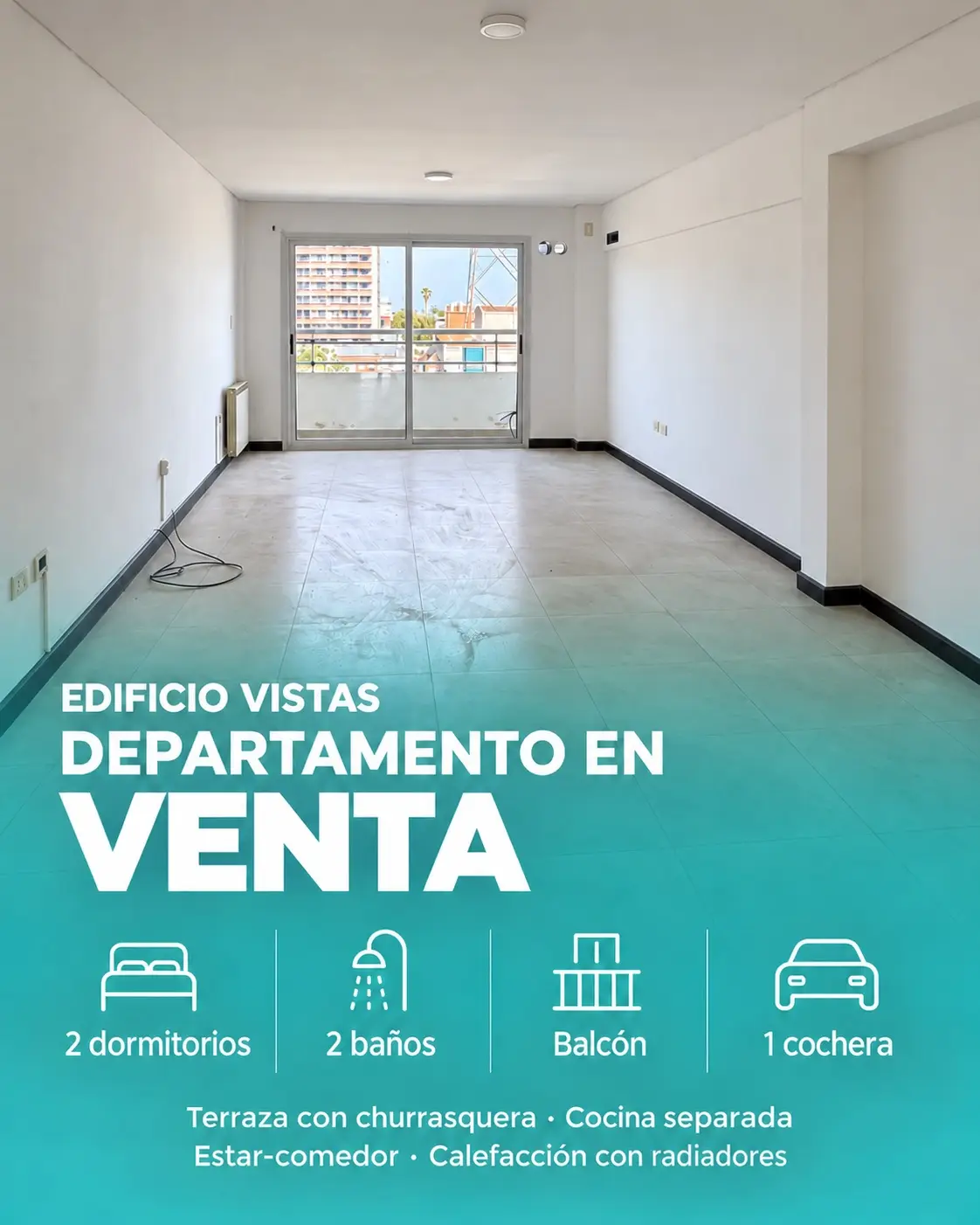 Departamento de 2 dormitorios en venta en Concepción del Uruguay — foto 1