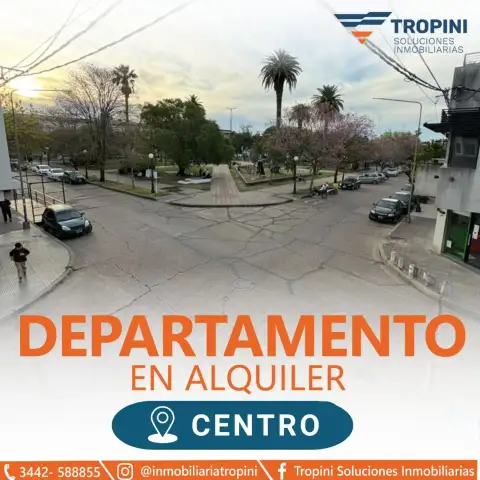 Departamento de 2 dormitorios en alquiler en Concepción del Uruguay
